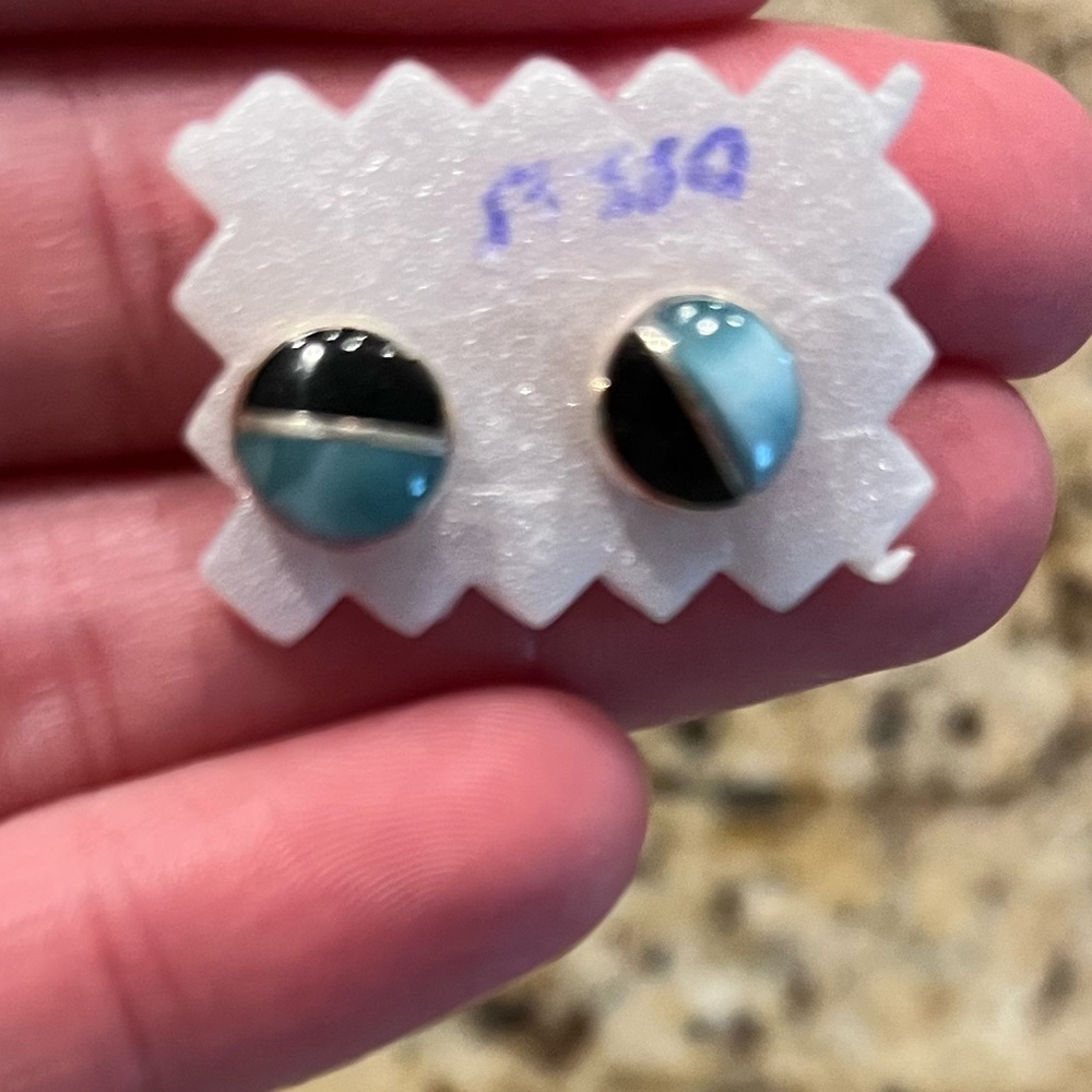 Two stone earrings